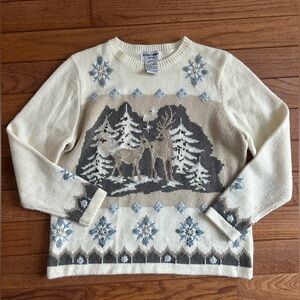 Cottagecore Alfred Dunner Winter sweater